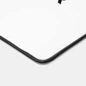 Geen Teamspeler Groot Minimalistisch Typografisch Bureaumat (Hoek)