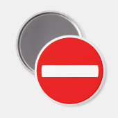 Geen teken invoeren (magneet) magneet (Voorkant / Achterkant)