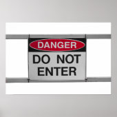 Geen teken invoeren poster (Voorkant)