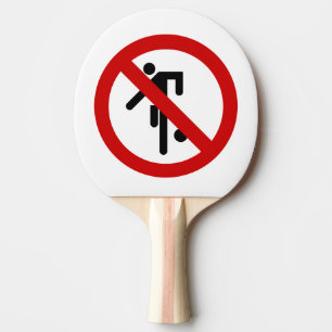 GEEN Teken ⚠ van het Park van Balspels ⚠ Thais Tafeltennisbatje