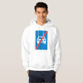 Geen tekens hoodie (Voorkant volledig)
