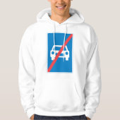 Geen tekens hoodie (Voorkant)