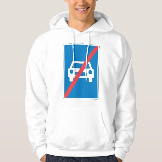 Geen tekens hoodie (Voorkant)