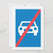 Geen tekens kaart (Voorkant)