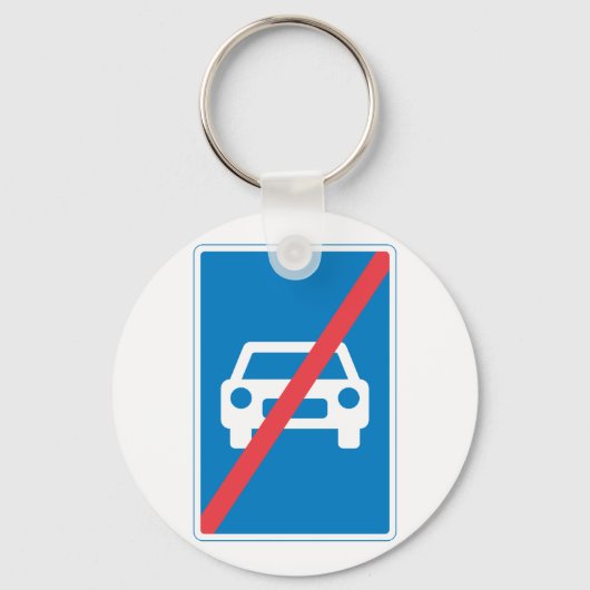 Geen tekens sleutelhanger (Voorkant)