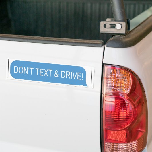 Geen tekst en station bumpersticker (Op Truck)