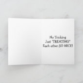 GEEN TEKST/TWEETS/TRUCS/SPELLS-LOVER'S HALLOWEEN KAART (Binnen)