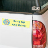 Geen telefoonzone bumpersticker (Op Truck)