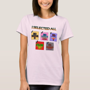 Geen terugkeer Geen overgave Anti-sociaal grafisch T-shirt
