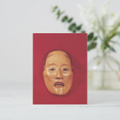 Geen theatermasker briefkaart (Staand voorkant)