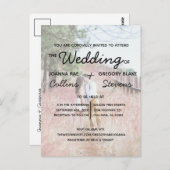 Geen thema, gewoon Briefkaart voor liefdesweddensc (Voorkant / Achterkant)