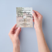 Geen Thema, Gewoon Liefde Budget Foto Bruiloft Fly Flyer (Hand)