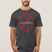 Geen theocratiekerk & staatsprotesten T-Shirt (Voorkant)