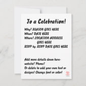 geen thuis kaart (Achterkant)