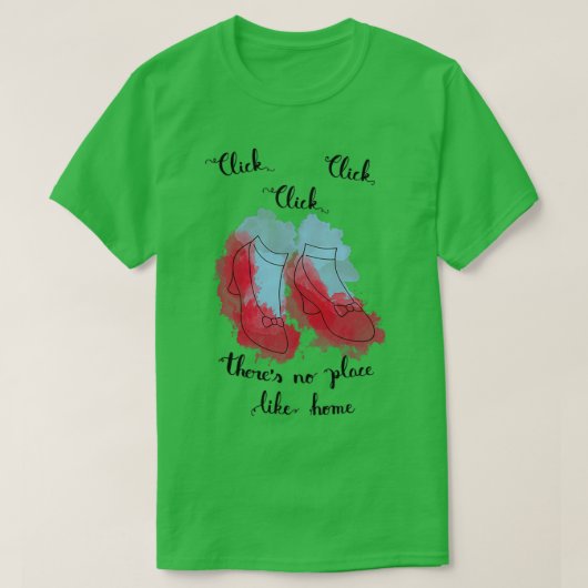 Geen thuis t-shirt (Design voorkant)