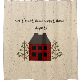 Geen thuisbadjas douchegordijn