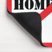 Geen thuiswerk Anti-schoolwerk Funny Kind Muismat (Hoek)