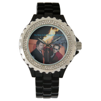 Geen tijd/elegant verspild INXS horloge
