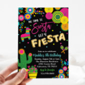 Geen tijd om te siesta Laten we feest vieren Verja Kaart