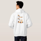 geen tijd voor giftige mensen hoodie (Achterkant volledig)