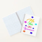 Geen tijd voor onwetendheid notitieboek (Binnen)