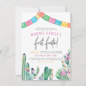 Geen tijd voor Siesta eerste Fiesta-koe-dag Kaart (Voorkant)