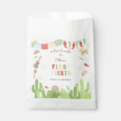 Geen tijd voor siesta fiesta mexican eerste verjaa bedankzakje (Voorkant)