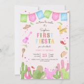 Geen tijd voor siesta fiesta mexican eerste verjaa kaart (Voorkant)