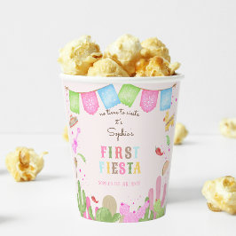 Geen tijd voor siesta fiesta mexican eerste verjaa papieren bekers