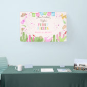 Geen tijd voor siesta fiesta mexican eerste verjaa spandoek (Beurs)