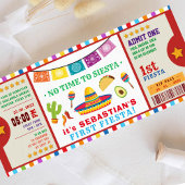 geen tijd voor siesta fista eerste verjaardag kaart