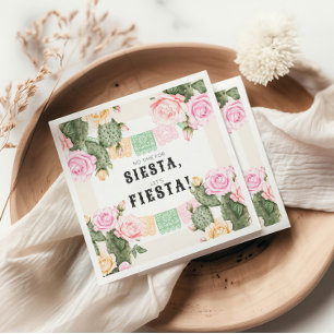 Geen tijd voor Siesta, Laten we Feesten Servetje Servet