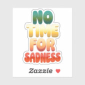 Geen tijd voor Sticker (Vel)