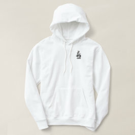 💀 "Geen tijd voor vijanden" – Stoere Skeletmotorr Hoodie