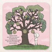 Geen TIJD Zoals het Cadeau Kartonnen Onderzetters (Voorkant)