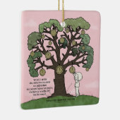 Geen TIJD Zoals het Cadeau Keramisch Ornament (Rechts)