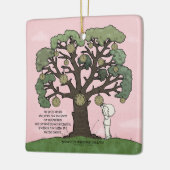 Geen TIJD Zoals het Cadeau Keramisch Ornament (Links)