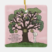 Geen TIJD Zoals het Cadeau Keramisch Ornament (Voorkant)