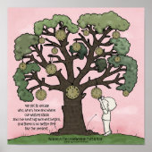 Geen TIJD Zoals het Cadeau Poster (Voorkant)