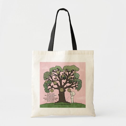 Geen TIJD Zoals het Cadeau Tote Bag (Voorkant)