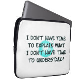 Geen tijdbeschermhoes voor laptop laptop sleeve (Voorkant Rechts)