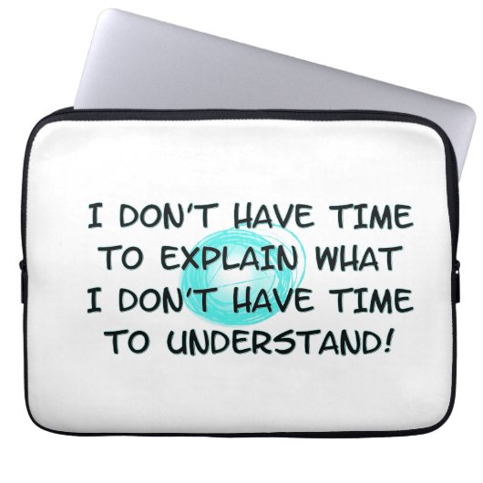 Geen tijdbeschermhoes voor laptop laptop sleeve (Voorkant)