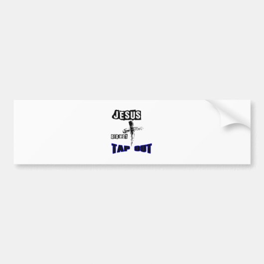 Geen tikje bumpersticker (Voorkant)
