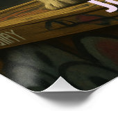 Geen toekomst, gewoon broos perfect poster (Hoek)