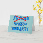 Geen toekomstige fysiotherapeut meer kaart (Gele Bloem)