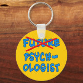 Geen toekomstige psycholoog meer sleutelhanger (Voorkant)