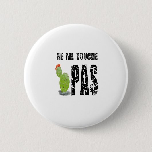 Geen toets. ronde button 5,7 cm (Voorkant)