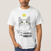 Geen toeval alleen wonderen t-shirt (Voorkant)