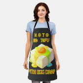 Geen Tofu Met Eierdruppel Schort (Gedragen)