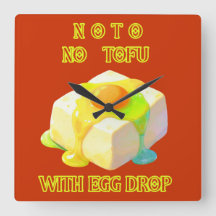 Geen Tofu Met Eierdruppel